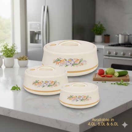 Round Food Warmer 3Pcs Set