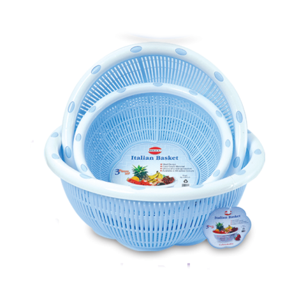Italian 3 Pcs Basket