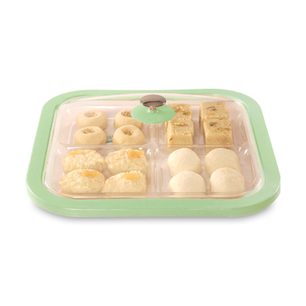 Italian Square Dry Fruit Tray