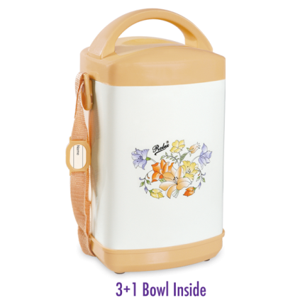 Lunch Carrier 3+1 Bowl Inside